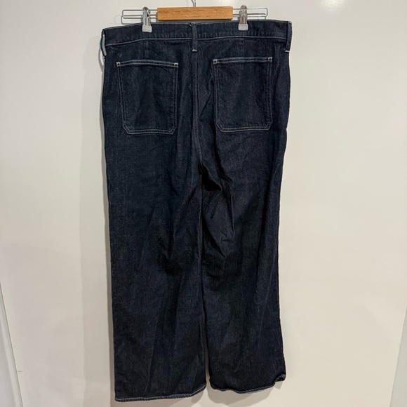 J. Crew Camp-pocket wide leg jean Dark Rinse - Picture 4 of 11